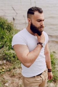 beard shaping at dana quinlan salon canford cliffs