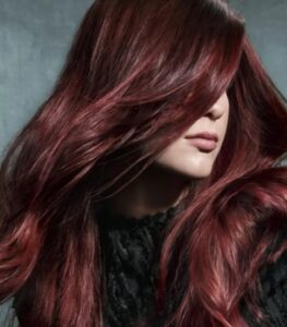 deep red hair colours at Dana Quinlan Salon Poole, Bournemouth